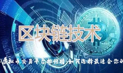 2023年虚拟币交易平台排行榜：如何选择最适合你的交易所