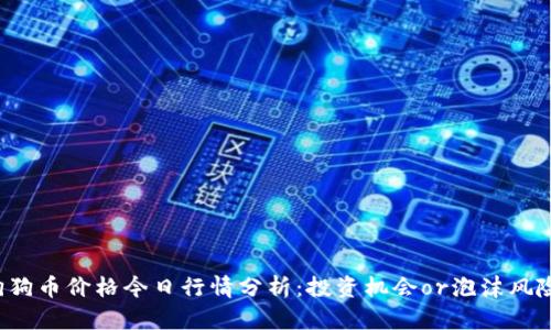 狗狗币价格今日行情分析：投资机会or泡沫风险？