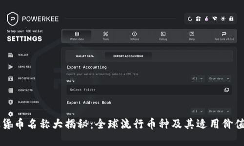 虚拟货币名称大揭秘：全球流行币种及其适用价值解析